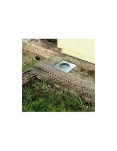 Leds c4 55-9281-Y4-37 Lampe de sol encastrée ip65-ip67 gea gu10 1x50w carrée acc. 2